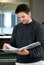 Image of a teacher presenting to a classroom